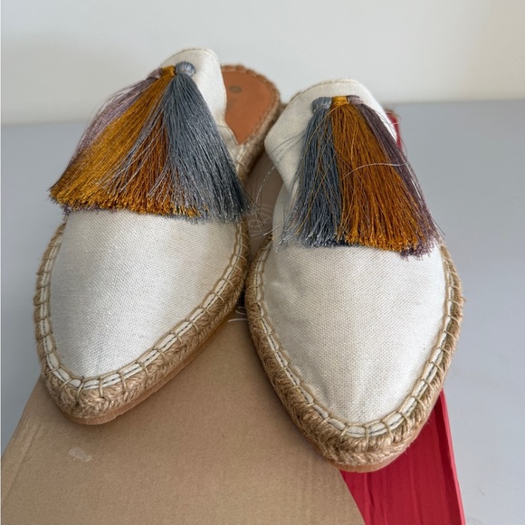 Silvia Cobos Women’s Sunrise Mule Off White Size 11 Slip On - Picture 4 of 8